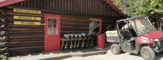 Chalet de services